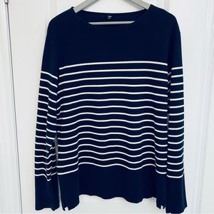 Uniqlo Striped Long Sleeve Tee